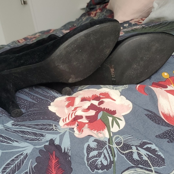 Suede Thigh High Boots - Picture 4 of 4